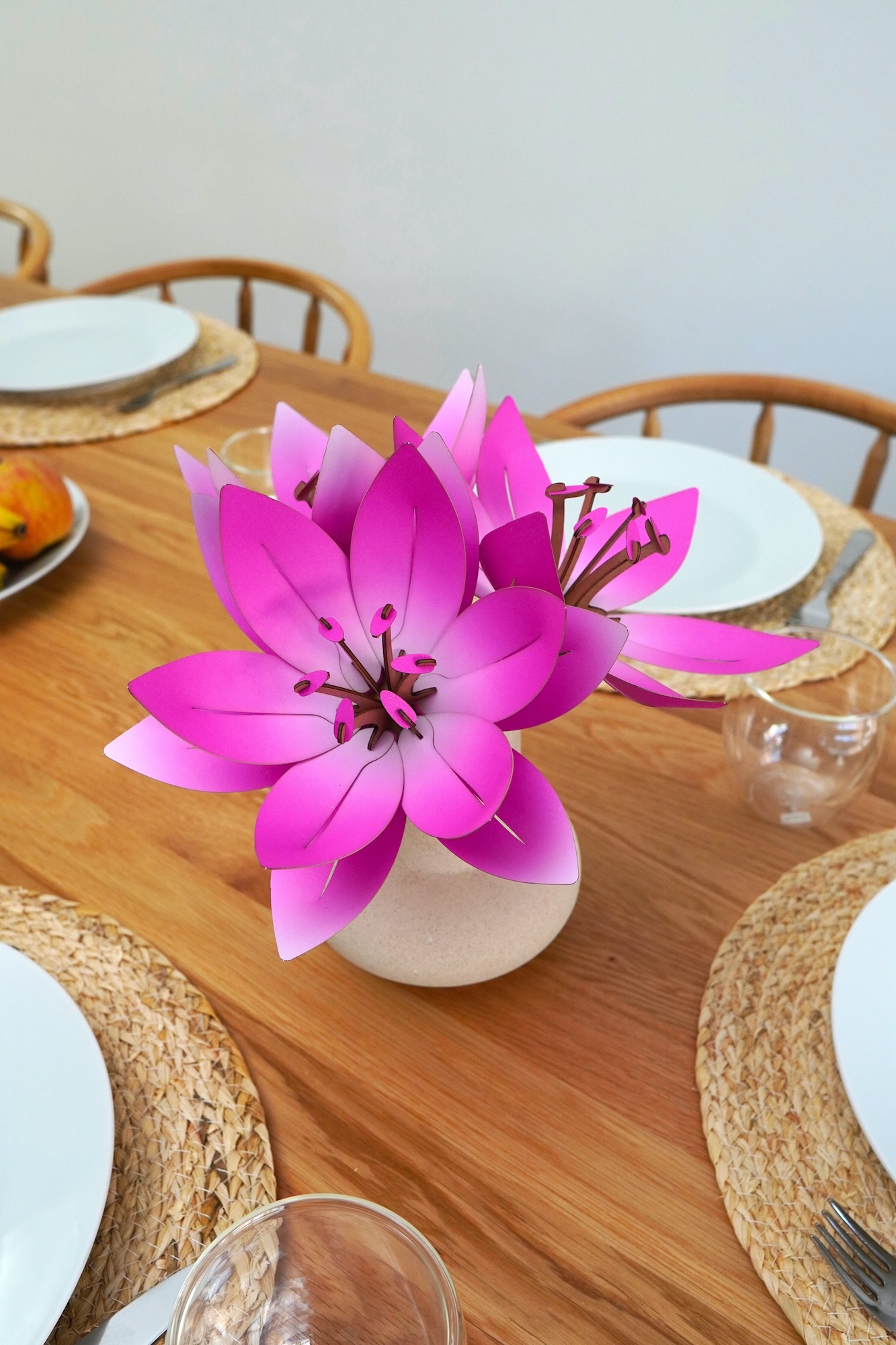 Assembli Paper Flowers Fuchsia pink