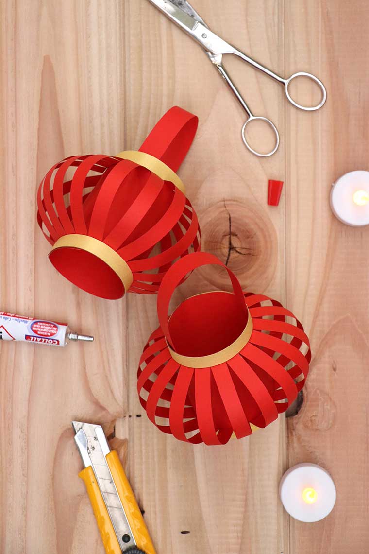 Paper Chinese Lantern Template