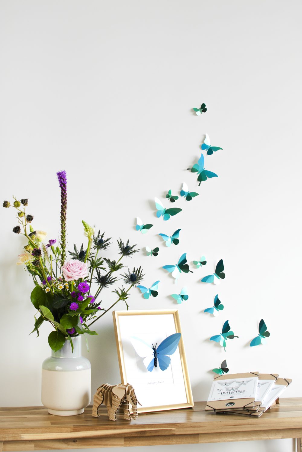 Assembli Butterfly Collection car green setting