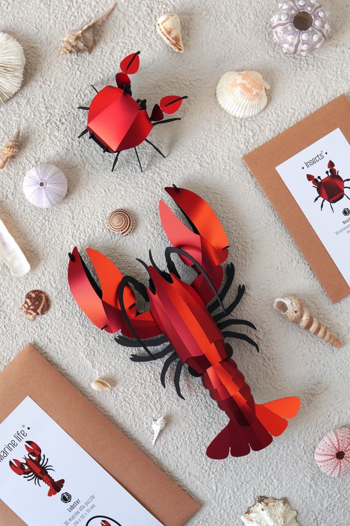 Assembli Sea Friends set lobster beach crab