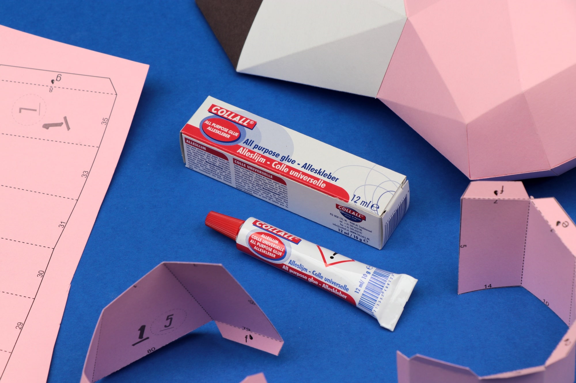 Papercraft glue