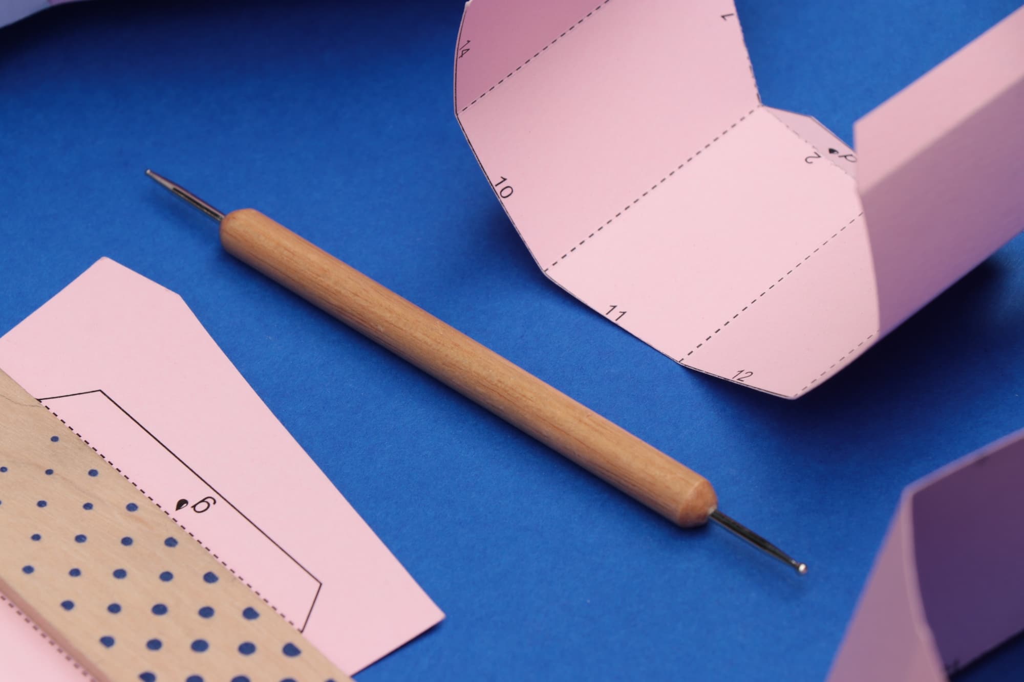 Papercraft scoring tool