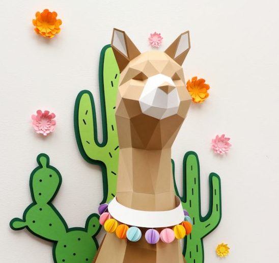 Assembli Alpaca necklace cactus lowmeer Alpaca necklace cactus low