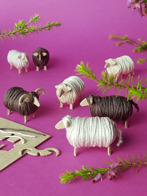 Make your own flock of sheep Piet Design
