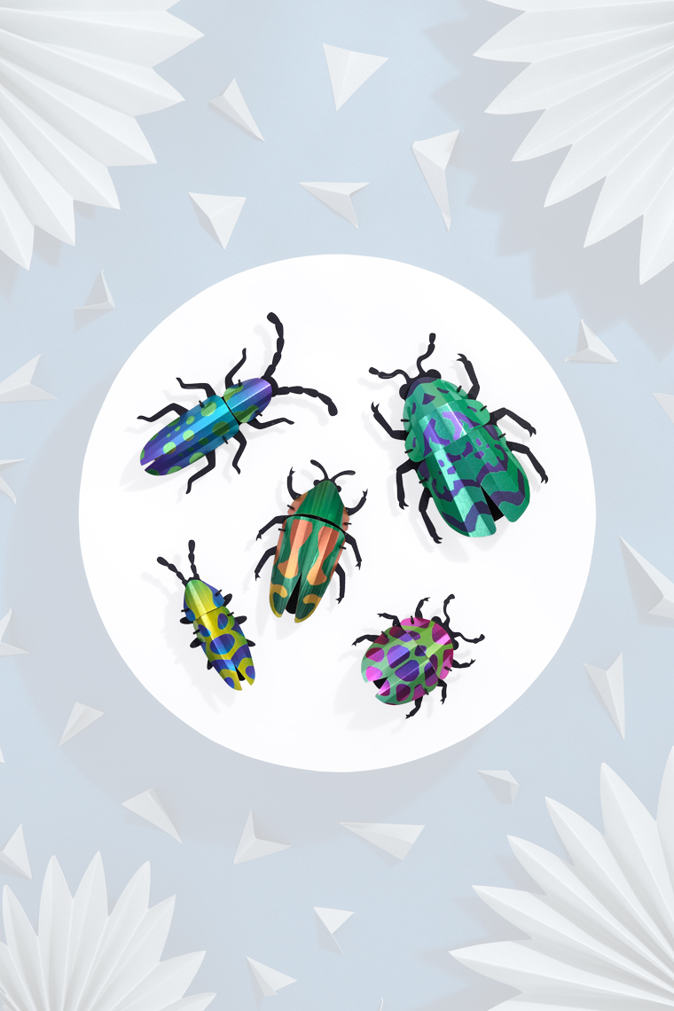 Assembli beetle set green top 20%