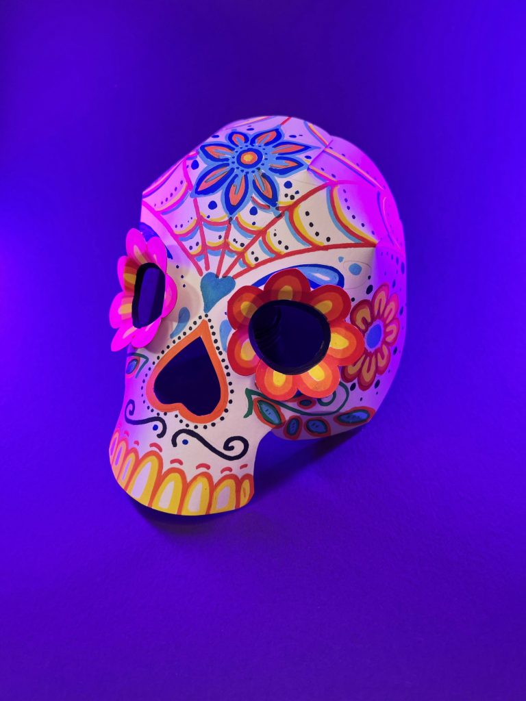 Assembli Sugar Skull Template kleinmeer Assembli Sugar Skull klein